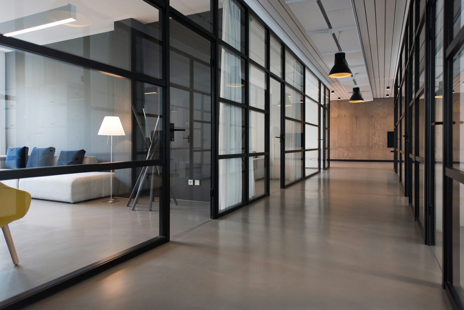 Modern professional office interior at Harbor Point Law